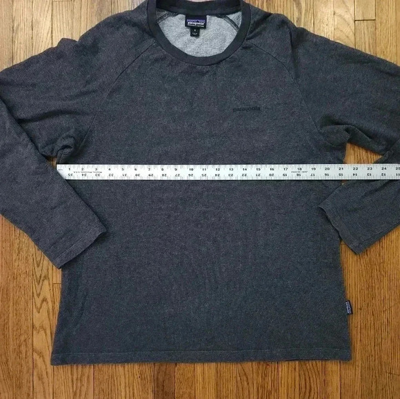 Patagonia Mens Crew Neck Sweatshirt Size M Grey - Picture 9 of 9